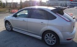 6 599 р. Пороги накладки Loder 1899 Ford Focus 2 седан рестайлинг (2007-2011) (Неокрашенные)  с доставкой в г. Пермь. Увеличить фотографию 6