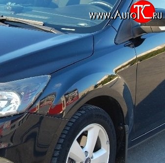5 699 р. Переднее левое крыло Стандартное Ford Focus 2 универсал рестайлинг (2007-2011) (Окрашенное)  с доставкой в г. Пермь