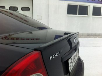 3 399 р. Лип спойлер АВТОКРАТ  Ford Focus  2 (2004-2011)  седан дорестайлинг, седан рестайлинг (Неокрашенный)  с доставкой в г. Пермь. Увеличить фотографию 2
