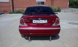 3 099 р. Низкий универсальный спойлер Кураж Hyundai I40 1 VF дорестайлинг седан (2011-2015) (Без места под стоп сигнал, Неокрашенный)  с доставкой в г. Пермь. Увеличить фотографию 3