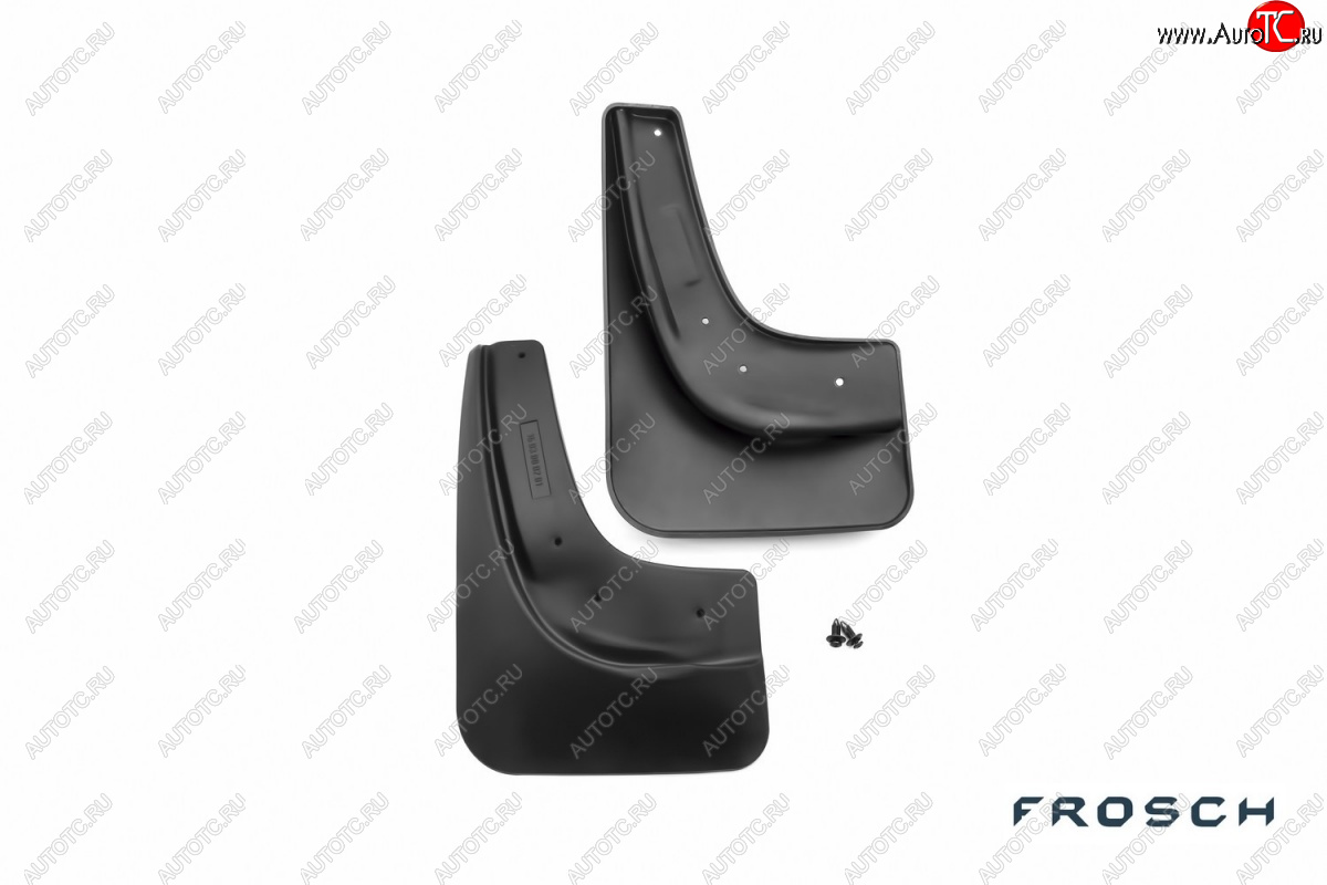 1 249 р. Задние брызговики NovLine 2 шт Ford Focus 2 седан рестайлинг (2007-2011)  с доставкой в г. Пермь