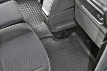 2 199 р. Коврики в салон (полиуретан) Element Ford Focus 2 седан рестайлинг (2007-2011)  с доставкой в г. Пермь. Увеличить фотографию 3