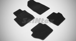 Износостойкие коврики в салон SeiNtex Premium LUX 4 шт. (ворсовые) Ford Focus 2 седан рестайлинг (2007-2011)