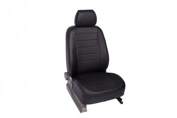 Чехлы Seintex (экокожа, 40/60, кроме комплектации Sport) Ford Focus 2 хэтчбэк 5 дв. дорестайлинг (2004-2008) (черный)