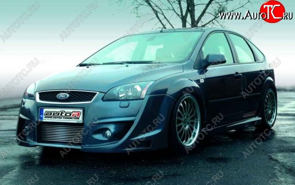 29 899 р. Передний бампер Auto-R Ford Focus 2  седан дорестайлинг (2004-2008)  с доставкой в г. Пермь