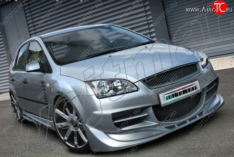 25 899 р. Передний бампер CSR Ford Focus 2  седан дорестайлинг (2004-2008)  с доставкой в г. Пермь