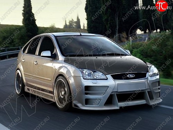 25 899 р. Передний бампер EVO 1 Ford Focus 2  седан дорестайлинг (2004-2008)  с доставкой в г. Пермь