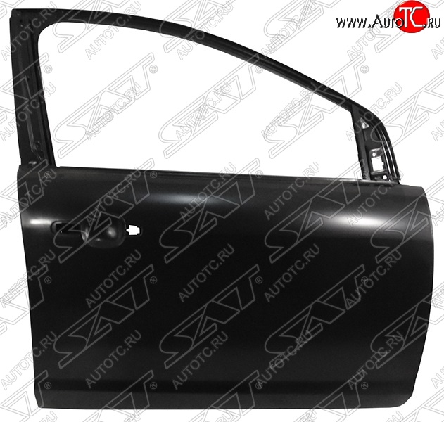 7 299 р. Правая дверь передняя SAT Ford Focus 2 седан рестайлинг (2007-2011) (Неокрашенная)  с доставкой в г. Пермь