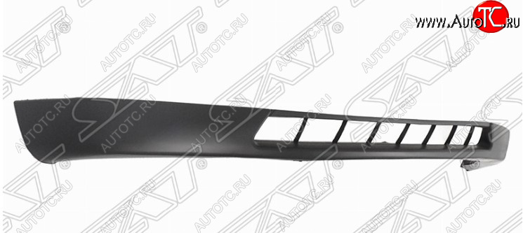 959 р. Накладка на стандартный бампер SAT Ford Focus 2 хэтчбэк 3 дв. дорестайлинг (2004-2007) (Неокрашенная)  с доставкой в г. Пермь