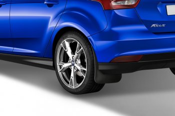2 299 р. Брызговики задние Frosch Ford Focus 3 хэтчбэк рестайлинг (2014-2019)  с доставкой в г. Пермь. Увеличить фотографию 2