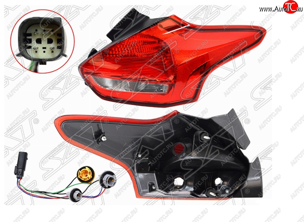 3 579 р. Правый фонарь задний SAT Ford Focus 3 хэтчбэк рестайлинг (2014-2019) с доставкой в г. Пермь Увеличить фотографию 1 3 579 р. Правый фонарь задний SAT Ford Focus 3 хэтчбэк рестайлинг (2014-2019) с доставкой в г. Пермь