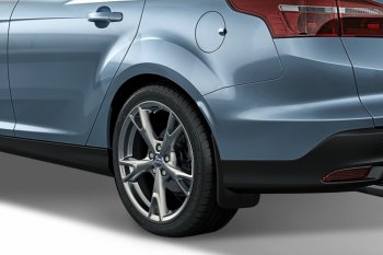1 889 р. Брызговики задние Frosch Ford Focus 3 универсал рестайлинг (2014-2019)  с доставкой в г. Пермь. Увеличить фотографию 2
