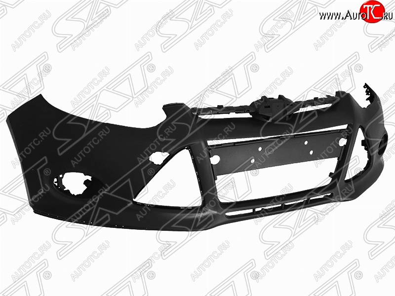 3 499 р. Передний бампер SAT Ford Focus 3 седан дорестайлинг (2011-2015) (Неокрашенный)  с доставкой в г. Пермь