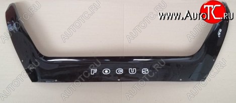 999 р. Дефлектор капота Russtal Ford Focus 3 седан рестайлинг (2014-2019)  с доставкой в г. Пермь