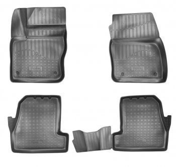 Комплект салонных ковриков Norplast Unidec Ford Focus 3 хэтчбэк рестайлинг (2014-2019)