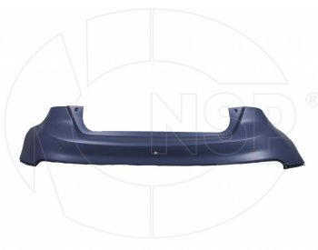 3 399 р. Бампер задний NSP Ford Focus 3 хэтчбэк дорестайлинг (2010-2015) (без парктроника, Неокрашенный)  с доставкой в г. Пермь. Увеличить фотографию 2