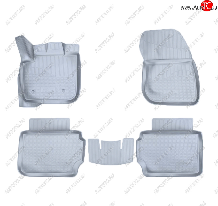 3 289 р. Коврики салона Norplast Unidec  Ford Fusion ( 2) - Mondeo ( MK5 CD391,  MK5,CD391) (Цвет: серый)  с доставкой в г. Пермь