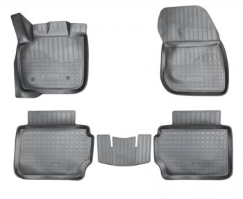 Комплект салонных ковриков Norplast Unidec Ford Fusion ( 2) - Mondeo ( MK5 CD391,  MK5,CD391) (Цвет: черный)