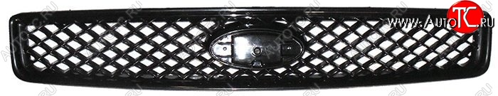 4 699 р. Решётка радиатора SAT Ford Fusion 1 хэтчбэк дорестайлинг (2002-2005) (Неокрашенная)  с доставкой в г. Пермь