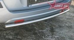 Защита заднего бампера Souz-96 (d42) Ford Fusion  1 (2002-2005) хэтчбэк дорестайлинг