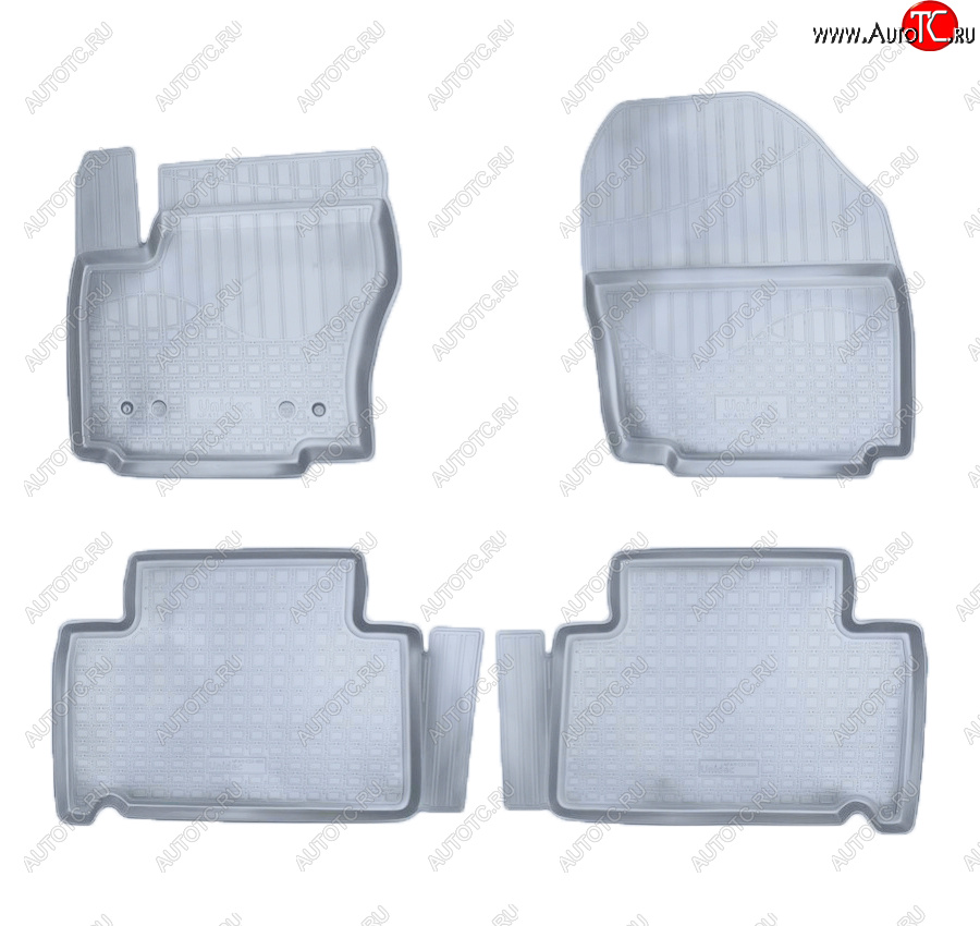2 899 р. Коврики салона Norplast Unidec  Ford Galaxy  2 - S-Max  1 (Цвет: серый)  с доставкой в г. Пермь