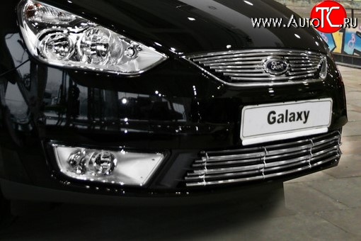 4 094 р. Декоративная вставка воздухозаборника Novline Ford Galaxy 2 дорестайлинг (2006-2010)  с доставкой в г. Пермь