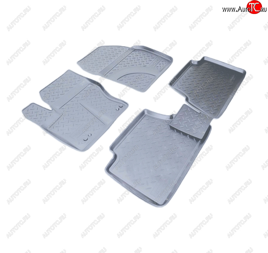 2 899 р. Коврики салона Norplast Unidec  Ford Grand C-Max  C344 (2010-2015) (Цвет: серый)  с доставкой в г. Пермь