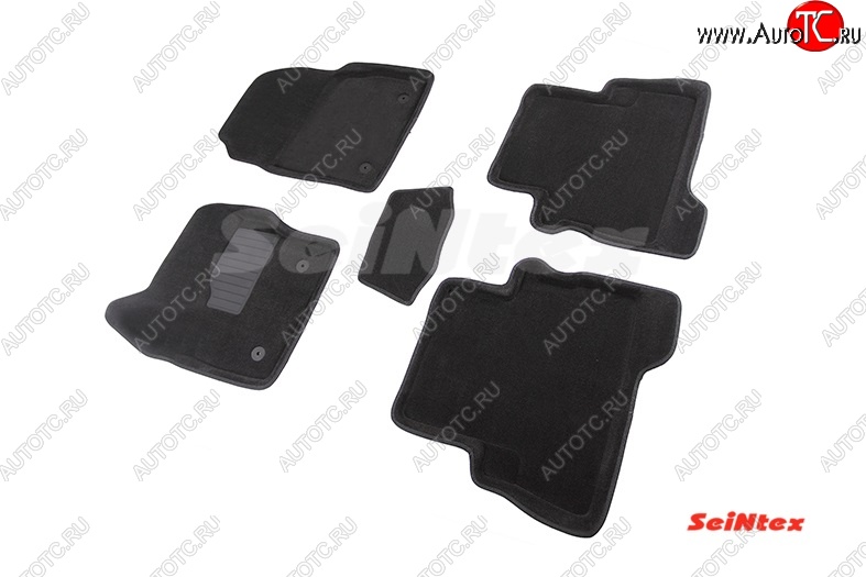 5 249 р. Комплект 3D ковриков в салон Seintex Ford Kuga 2 рестайлинг (2016-2019)  с доставкой в г. Пермь