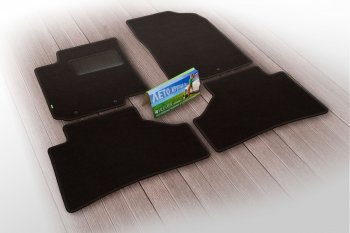 1 679 р. Коврики в салон Klever Standard (текстиль) Ford Kuga 2 рестайлинг (2016-2019) (Черные)  с доставкой в г. Пермь. Увеличить фотографию 3