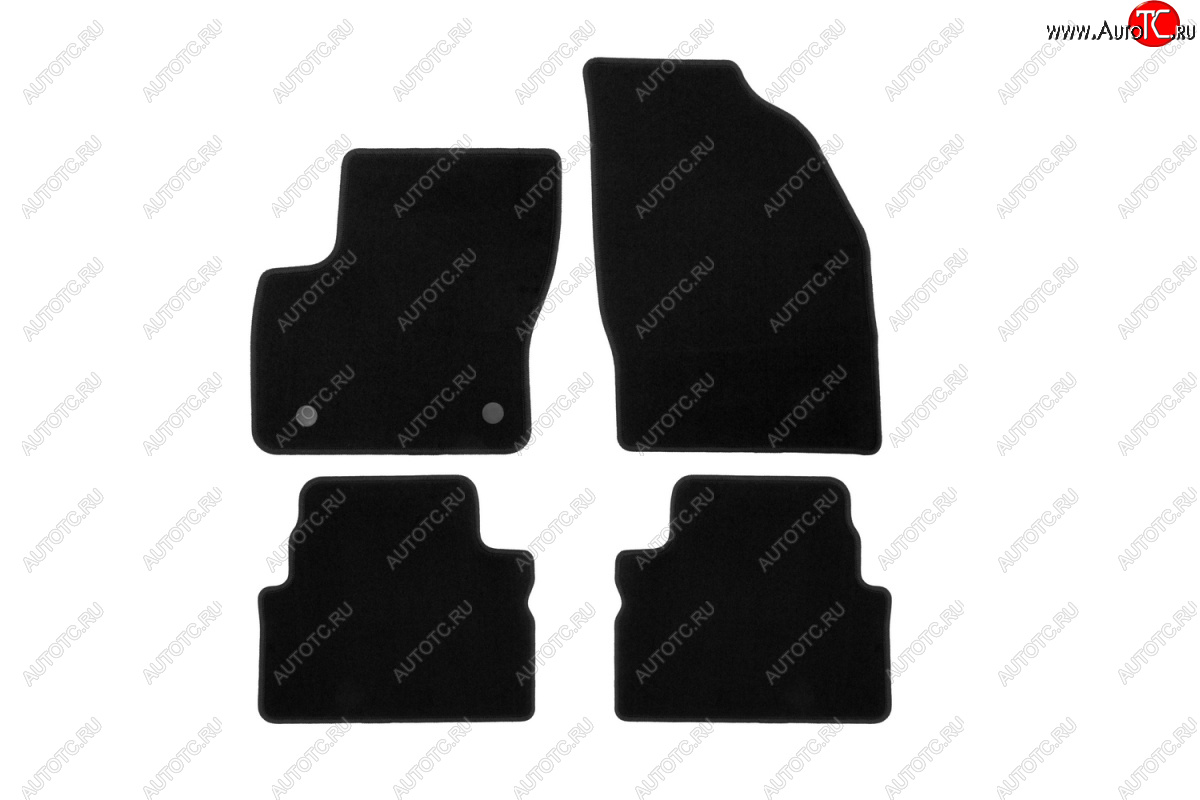 299 р. Текстильные коврики салона Klever Standart АКПП Ford Kuga 1 (2008-2013)  с доставкой в г. Пермь