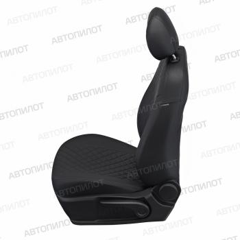 8 499 р. Чехлы сидений (Trend, экокожа) Автопилот Ромб  Ford Kuga  1 (2008-2013) (черный)  с доставкой в г. Пермь. Увеличить фотографию 3
