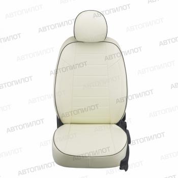 13 649 р. Чехлы сидений (Trend, экокожа) Автопилот  Ford Kuga  1 (2008-2013) (белый)  с доставкой в г. Пермь. Увеличить фотографию 2