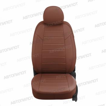 13 649 р. Чехлы сидений (Trend, экокожа) Автопилот  Ford Kuga  1 (2008-2013) (коричневый)  с доставкой в г. Пермь. Увеличить фотографию 2