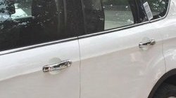 1 799 р. Накладки на внешние ручки дверей СТ Ford Kuga 2 дорестайлинг (2013-2016) (Неокрашенные)  с доставкой в г. Пермь. Увеличить фотографию 2