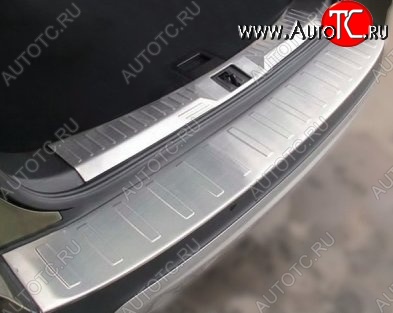5 949 р. Защитная накладка на задний бампер СТ Ford Kuga 2 дорестайлинг (2013-2016)  с доставкой в г. Пермь