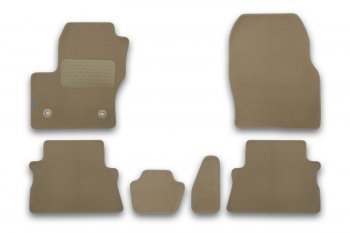 Коврики в салон Klever Premium Ford Kuga 2 дорестайлинг (2013-2016) (Бежевые)