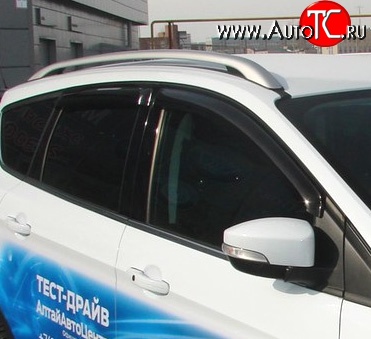 4 499 р. Дефлекторы окон (ветровики) 4 шт. Novline Ford Kuga 1 (2008-2013)  с доставкой в г. Пермь