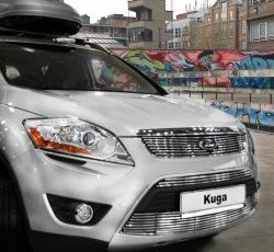 Декоративная вставка решетки радиатора Novline Ford Kuga  1 (2008-2013)