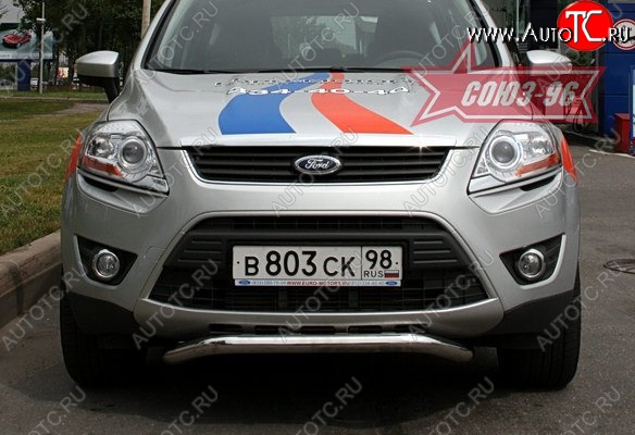 10 799 р. Защита переднего бампера одинарная Souz-96 (d60). Ford Kuga 1 (2008-2013)  с доставкой в г. Пермь