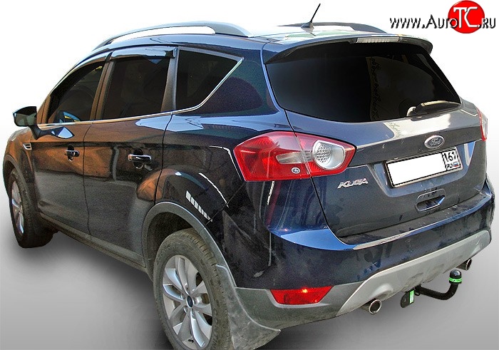 8 549 р. Фаркоп Лидер Плюс  Ford Kuga  1 (2008-2013) (Без электропакета)  с доставкой в г. Пермь