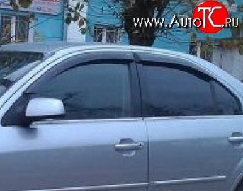 999 р. Комплект дефлекторов окон (ветровиков) 4 шт. Russtal Ford Mondeo Mk3,B4Y дорестайлинг, седан (2000-2003)  с доставкой в г. Пермь