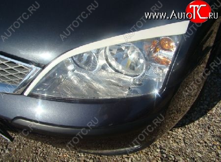 3 649 р. Реснички на фары ST200 Ford Mondeo Mk3,B4Y дорестайлинг, седан (2000-2003)  с доставкой в г. Пермь