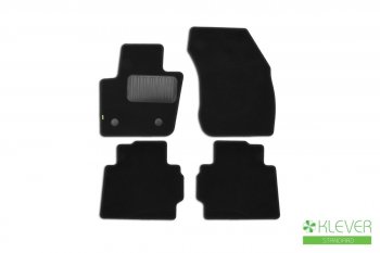 Коврики в салон Klever Standard (текстиль) Ford Mondeo  MK5 CD391 (2014-2025) дорестайлинг седан, рестайлинг, седан (Черные)