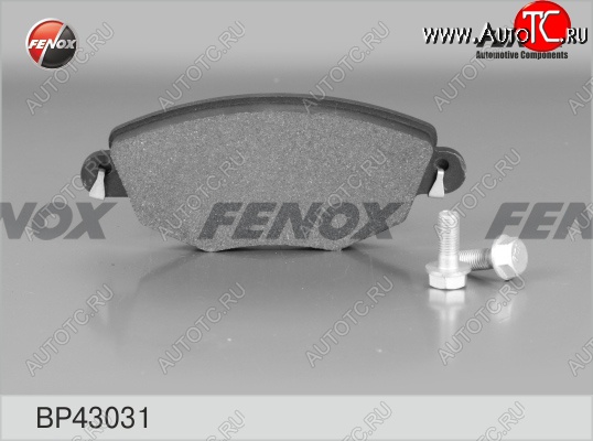 2 189 р. Колодка переднего дискового тормоза FENOX Ford Mondeo Mk3,B4Y дорестайлинг, седан (2000-2003)  с доставкой в г. Пермь