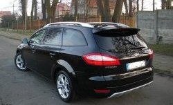 15 299 р. Накладка на задний бампер Titanium Ford Mondeo Mk4,BD дорестайлинг, седан (2007-2010)  с доставкой в г. Пермь. Увеличить фотографию 2