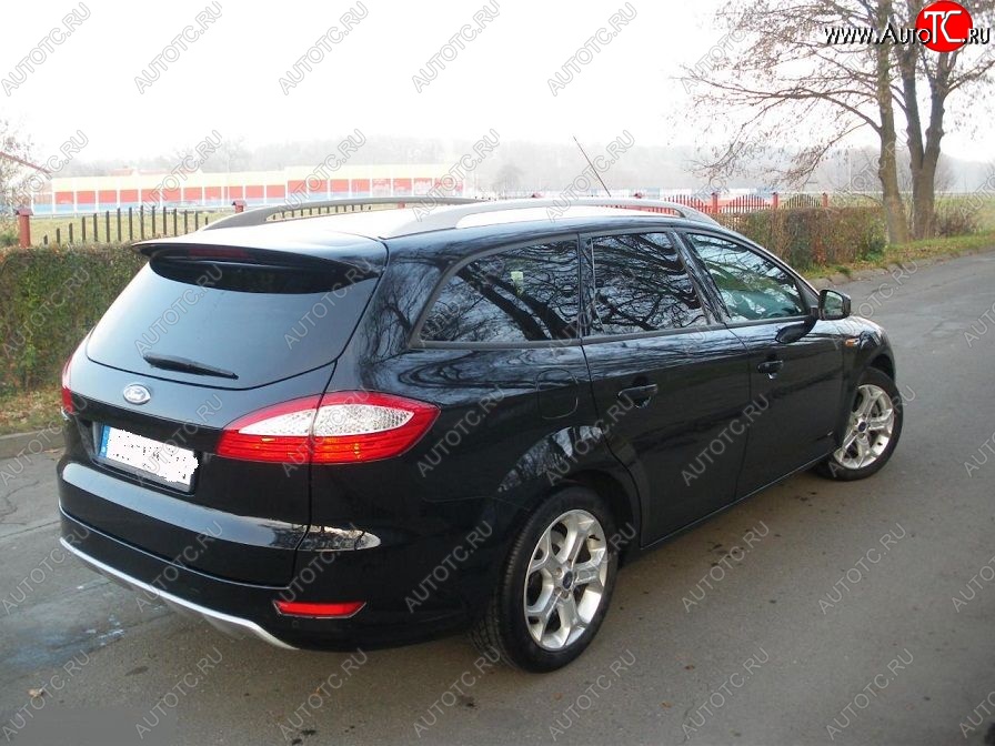 15 299 р. Накладка на задний бампер Titanium Ford Mondeo Mk4,BD дорестайлинг, седан (2007-2010)  с доставкой в г. Пермь