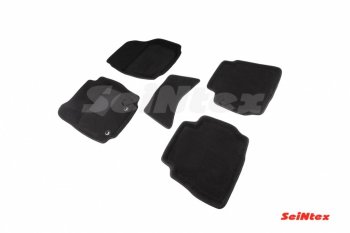 Комплект 3D ковриков в салон Seintex Ford Mondeo (2007-2014) Mk4,BD дорестайлинг, седан, Mk4,DG дорестайлинг, универсал, Mk4,BD рестайлинг, седан, Mk4,DG рестайлинг, универсал