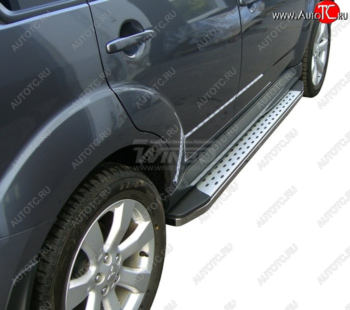 7 699 р. Подножки боковые WINBO (серия М16) Mazda BT-50 (2011-2015)  с доставкой в г. Пермь