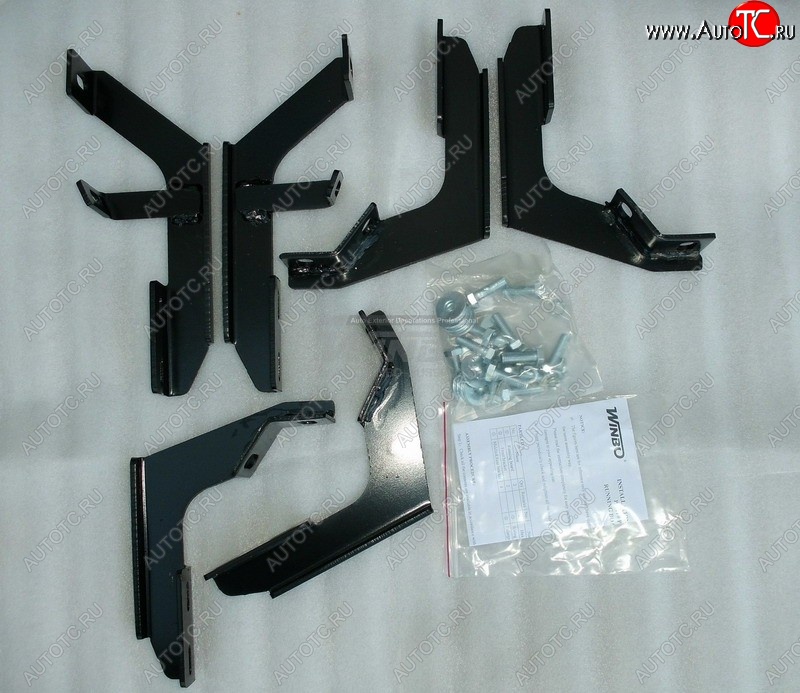 989 р. Комплект крепежа для подножек серии FUGA и М15 Winbo  Ford Ranger ( DoubleCab,  RapCab) (2011-2021), Mazda BT-50 (2011-2018)  с доставкой в г. Пермь