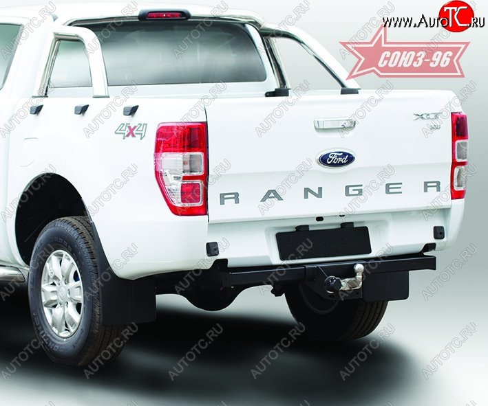 8 594 р. Фаркоп Souz-96  Ford Ranger ( DoubleCab,  RapCab) (2011-2016) дорестайлинг  с доставкой в г. Пермь